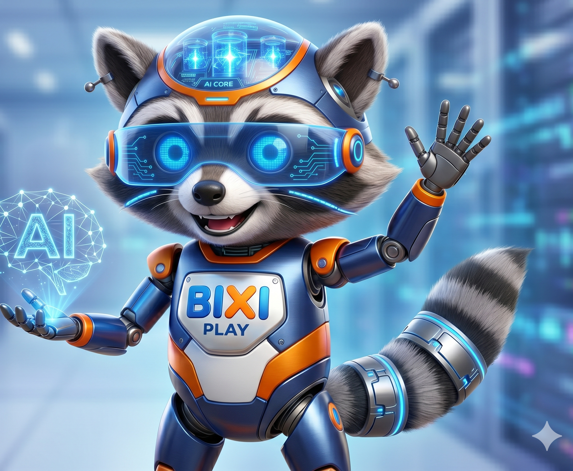 Bixi the BixiPlay mascot